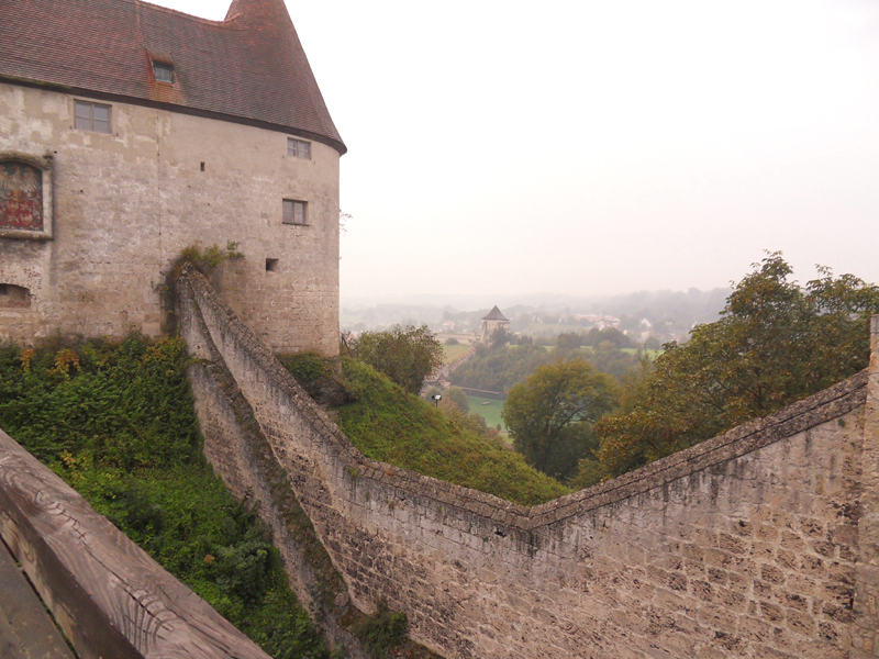 Herbst Ausflug Burgen Burganlage