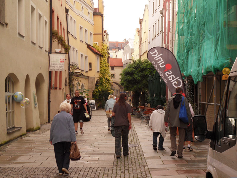 Herbst Ausflug Burgen Innenstadt